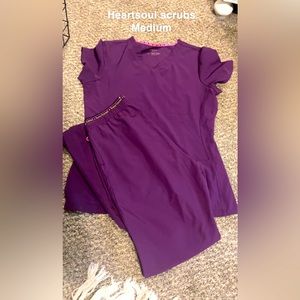 Heartsoul scrub set! Like new! No longer fit is all!